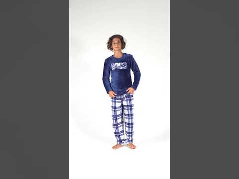 Купить Плюшевая теплая подростковая пижама VIENETTA KIDS 3030782656 в Украина в Lingerie.ua - Одяг для дому та відпочинку, Видео 1