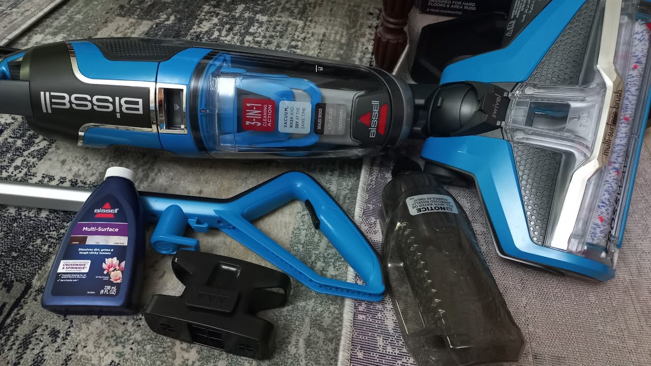 Bissell CROSSWAVE Review 2022 Unboxing &Demonstration feastforeyes1