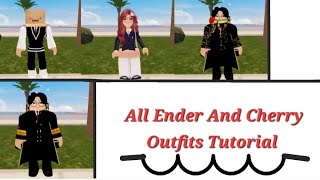 All Ender And Cherry Outfits Tutorial 🎉🎉