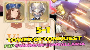 F2P 5-1 TOWER SWORD OF CONVALLARIA GAMEPLAY