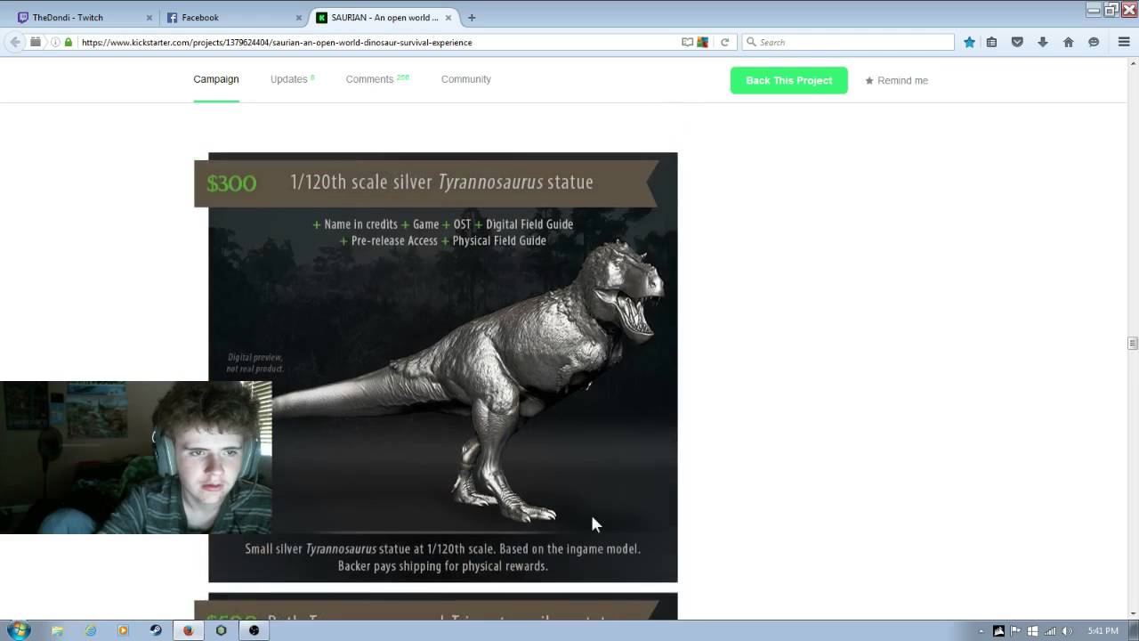 Saurian kickstarter #2 Please donate!!