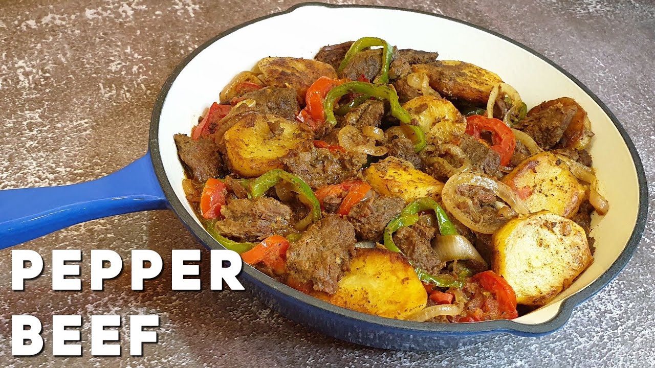 Pepper Beef Recipe YouTube