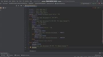 Membuat program ATM sederhana