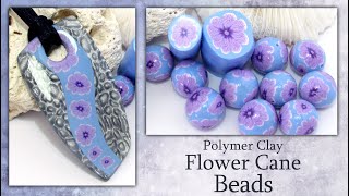 You must try this Easy Polymer Clay Flower Cane - Create Floral Beads with Ease