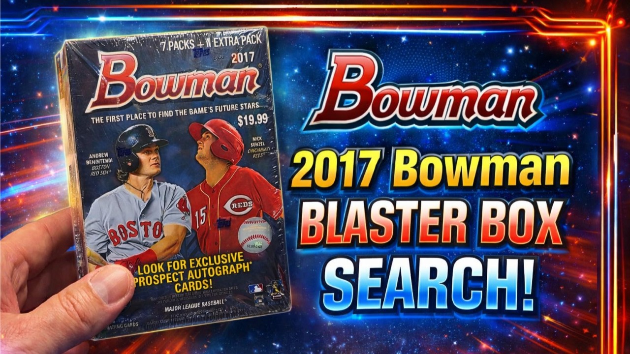 2017 Bowman Blaster Box RIP 