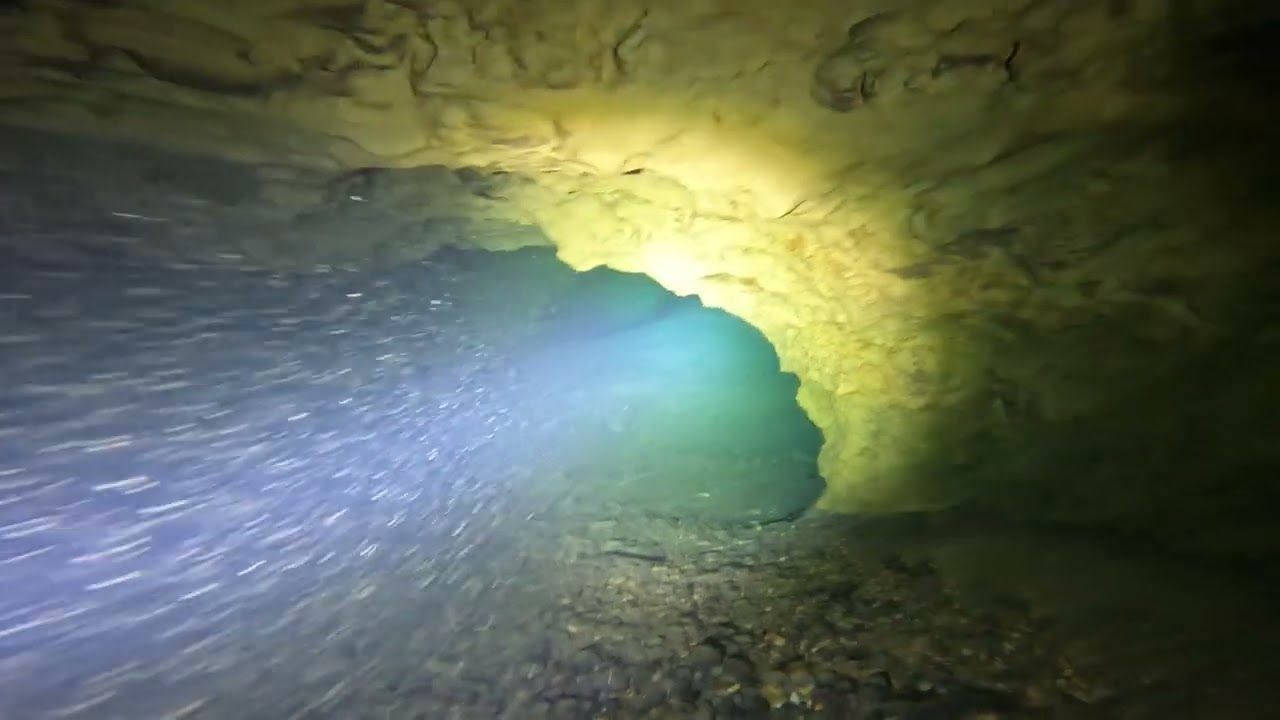 Peacock 1 Trapdoor Passage squeeze with flow @NextLevelDiving2026
