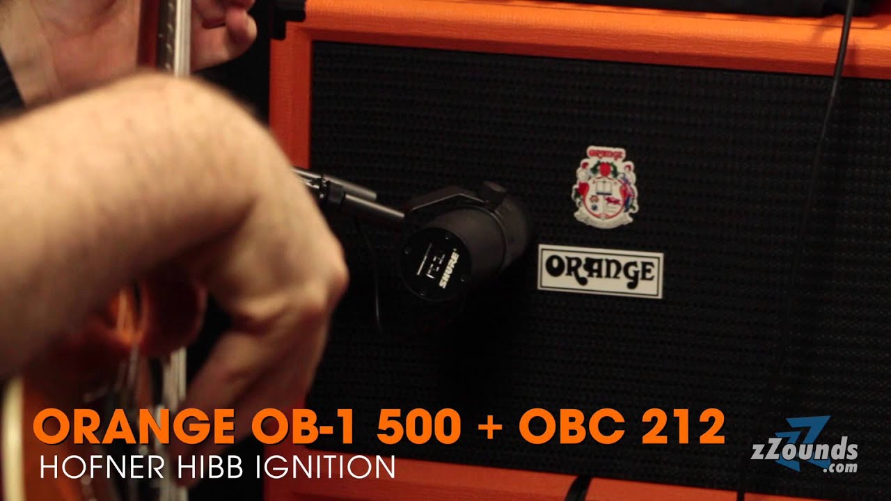 Soundcheck Demos: Orange OB-1 500 Bass Amp