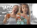 British Kid MAKING TAHO Trying Filipino Breakfast FIRST TIME