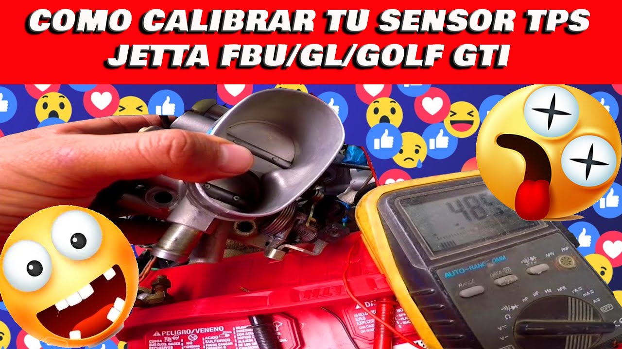Calibración sensor TPS jetta Fbu/GL/Golf gti - YouTube