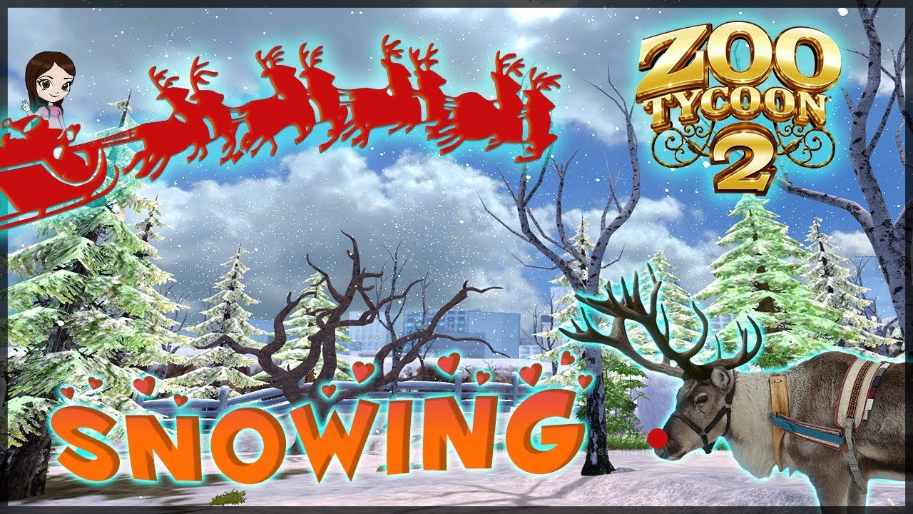 ️ Snowy Reindeer Exhibit UZC Sign Up Zoo Tycoon 2 Complete