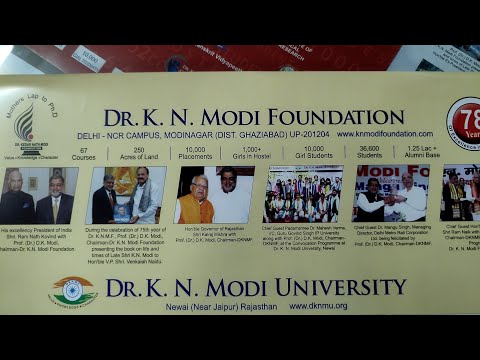 K N MODI FOUNDATION ADMISSIONS OPEN.