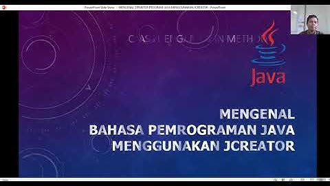 Mengenal Aplikasi JCreator dan Struktur Java