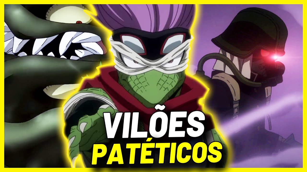 Boku No Hero: Os melhores vilões de My Hero Academia até agora