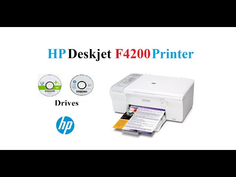 How to download and install HP Deskjet F4210 driver Windows 10, 8 1, 8, 7,  Vista, XP - YouTube