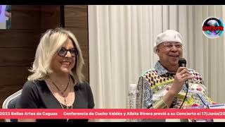 Rueda de Prensa - Previo a su Concierto - Chucho Valdés - Albita Rodríguez