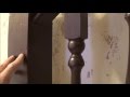How to change a wood stained staircase to white gloss How to change a wood stained staircase to white gloss