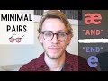 British Pronunciation - "and" /æ/ vs. "end" /e/ Minimal Pairs