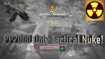 MW2- PP2000 ONLY Tactical Nuke