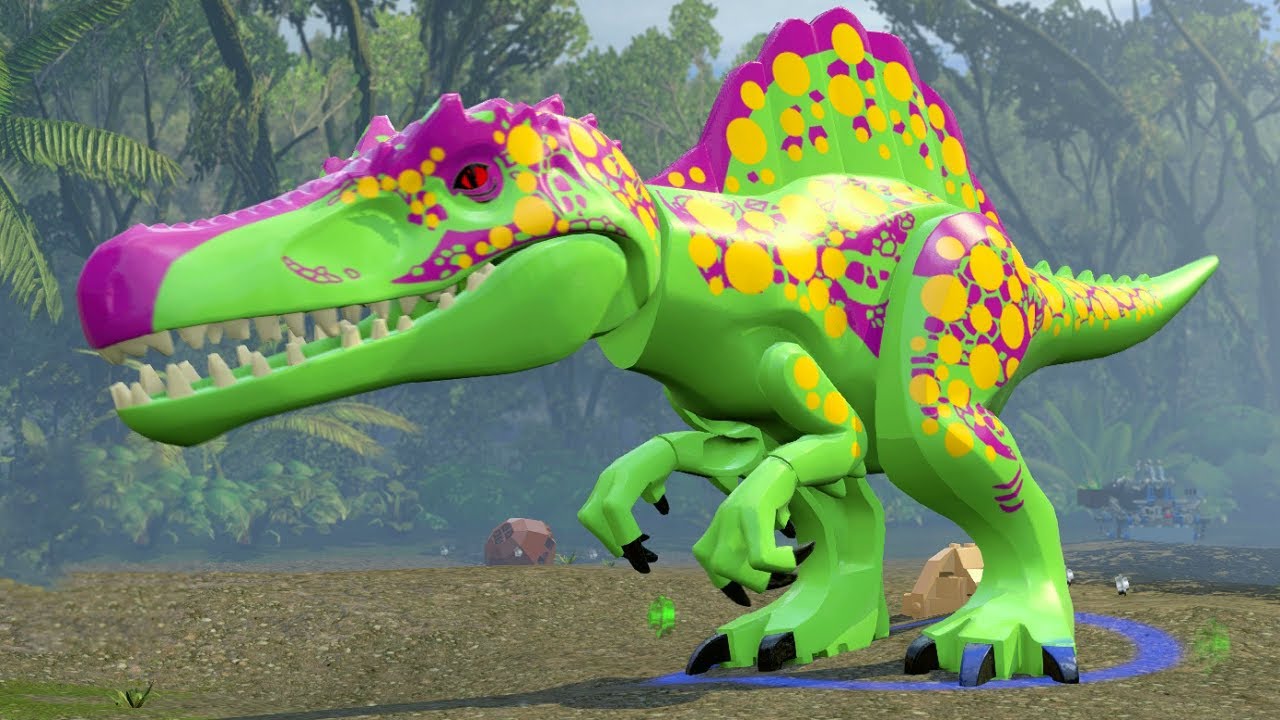 LEGO Jurassic World - Customize, Create Dinosaur Dilophosaurus