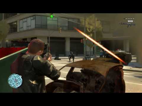 GTA 4 - Thug Hideout Shootout + Six Star Escape - GTA 4 - Thug Hideout Shootout + Six Star Escape