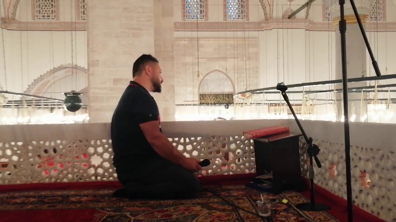 Beyazit camiinde haşr suresi son ayetler Qari İbrahim Demirhan ayasofyanın açıldığı gün sabah namazı