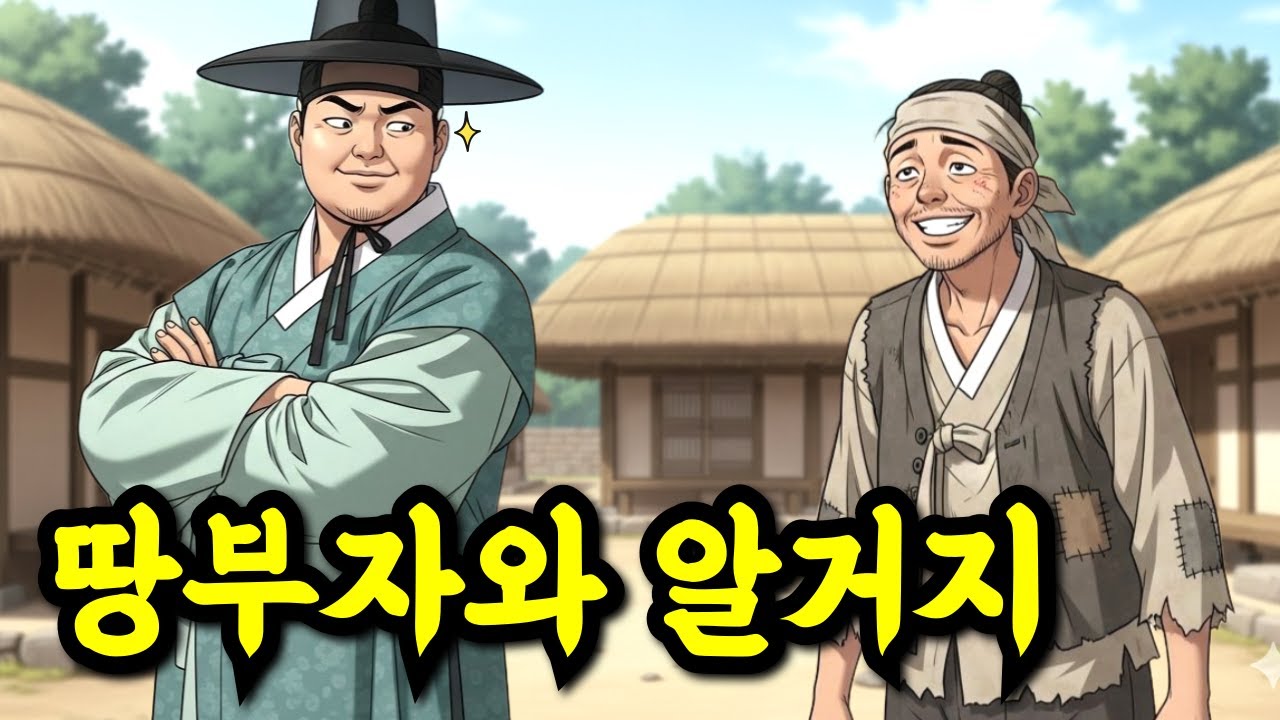 고을 최고 땅부자와 알거지의 대결ㅣ야담·민담·전설·설화·고전·만담·야사·오디오북