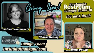 Include A Thank You Team LIVE! - Special Guests @bittypenny and @includeathankyou
Made with Restream. Livestream on 30+ platforms at once via https://restream.io
Join Desiree Kuemmerle, owner of Includeathankyou.com, Bitty Penny and I as we feature everything and anything Zentangle from Include A Thank You! We have been challenged by Desiree to incorporate our own zentangle with her stamps too! Join us to see how we can navigate this challenge!
~~Design Team Member Affiliations~~
*Desiree Tangles with Paper - www.includeathankyou.com
~~FULL SUPPLY LIST~~
*IATU - www.includeathankyou.com
*Glassboard Studios Retro Sun Glassboard - https://www.glassboardstudio.com/MANLEYMADE
*Glassboard Studios Retro Sun Magents - https://www.glassboardstudio.com/MANLEYMADE
Neenah Classic Crest 110lb cardstock - https://amzn.to/43Tgjo4
Neenah Astrobright 65lb black cardstock - https://amzn.to/3Jh4r5r
Fiskars Trimmer - https://amzn.to/3TNX3n3
Art Glitter Glue - https://amzn.to/4cIcxBT
My Apron - https://www.amazon.com/gp/product/B0C3L648VW/ref=ppx_yo_dt_b_search_asin_title?ie=UTF8&psc=1
My Scally Hat - https://www.bostonscally.com/products/the-scrooge-boston-scally-cap-patchwork
~~MUSIC FOR VIDEOS/MEDIA~~
https://elements.envato.com
I have a paid subscription to Envato Elements. I do not have an affiliation with them and I don’t recieve any compensation in any form from Envato Elements.
~~Where You Can Find Me~~
Instagram: https://www.instagram.com/manleymademinute/
Tik Tok:
https://www.tiktok.com/@manleymademinute?is_from_webapp=1&sender_device=pc
Etsy:
https://manleymademinute.etsy.com
~~Disclosure~~
Affiliated links used when possible. All opinions in this video are my own opinions, review, and what works best for me. I encourage the use of your own personal style and techniques that work best for you.
This supply list contains some affiliate links. If you use these links to purchase these items I may earn a small commission and it bears no cost to you what so ever. Your support is very much appreciated.
Supplies noted with an asterik (*) denote affiliate links in which I am either Designer Team Member, brand ambassador, or a company/manufacturer I support. These supplies have been provided to me free of charge to share with you. I do not receive any commission of any products sold as a Design Team Member. I do however, get to share any ideas and creative uses of these products free of charge!
Supplies noted with a double asterik (**) are affiliated links to my Amazon store in which I earn a small commission if you purchase these supplies by using the link provided but cost you nothing to use these links.
Thank you,
Shawn Manley Include A Thank You Team LIVE! - Special Guests @bittypenny and @includeathankyou