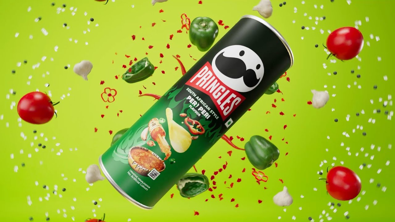 Pringles 3D Product Video | Creative CGI Showcase