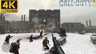 Call of Duty 2 (2005) | Demolition | 4K | Remastered