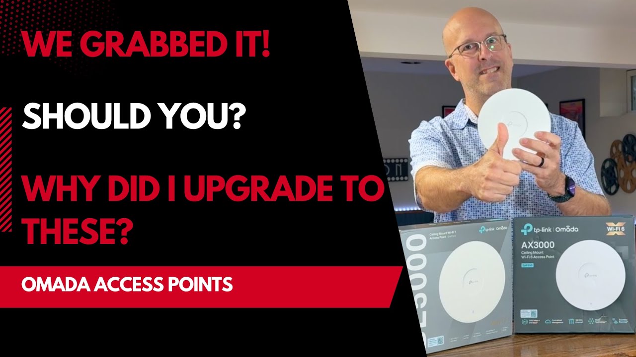 TP Link Omada Access Points - Why Did I Upgrade To These? - YouTube