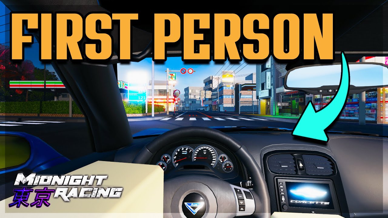 *New* FIRST PERSON CAM Added To Midnight Racing: Tokyo