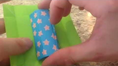 Origami Trapezoid Gift Box by Jonathan Graham