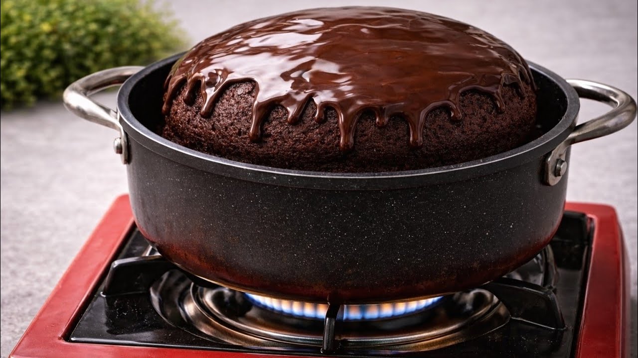 No Oven, No Scale! This Chocolate Cake Is Crazy Good — You Have to Try It! 🍫😋