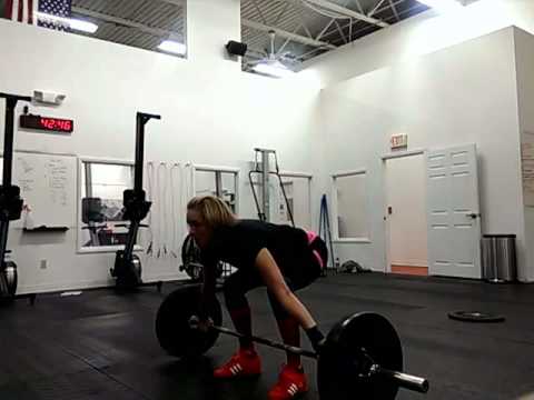 100# Split Snatch PR