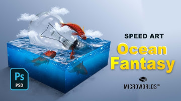 Photoshop Manipulation Speed Art | Microworlds