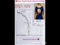 New Back Neck Blouse design size 36 #shorts #blousedesign #youtubeshorts #❤️ Rebeka Modhura.
