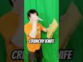 Amazonで買ったおもしろザクザクナイフは思ってたのと違うけど…【A fun crunchy knife I bought on Amazon】#shorts