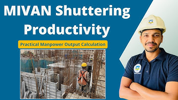 MIVAN Shuttering l Labor Productivity l Shuttering Carpenter Output