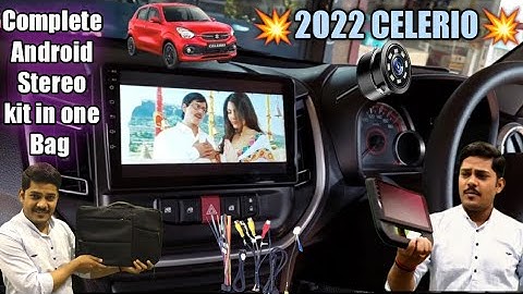 🤗CELERIO 2022 GOT ANDROID STEREO || best stereo for celerio || CELERIO STEREO INSTALL IN DELHI