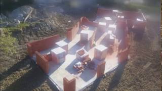 Timelapse Montage Des Briques Du Rdc