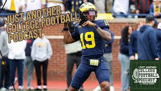 Fall Camp Intel: Bryce Underwood Named Michigan’s Starter | Just Another College Football Podcast
