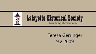 Teresa Gerringer -- September 2nd, 2009