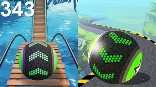 Going Balls Speedrun, Funny Fails Vs All Levels, Hard Levels Android, iOS Gameplay 343