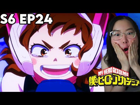 Uraraka's EMOTIONAL Speech!!😭 My Hero Academia - 6x24 A Young Woman's Declaration - Reaction/Review
