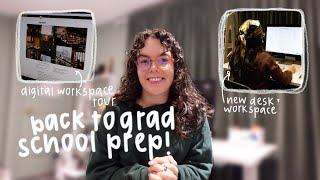 Phd Student Back To School Prep Workspace Mindset Reset