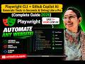Playwright CLI with GitHub Copilot AI Changed Testing Forever #viralvideo , #playwright #microsoft
