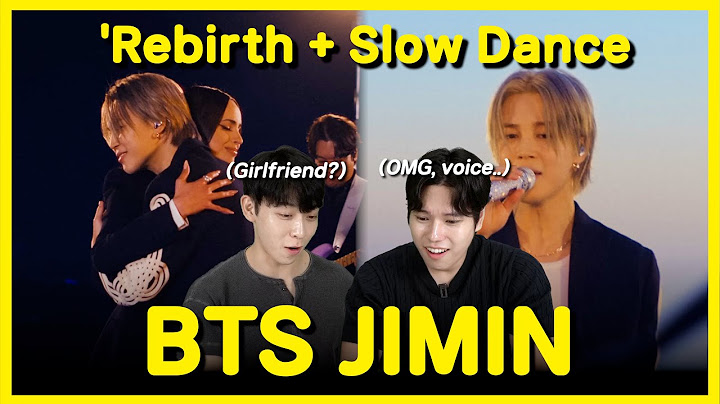 지민 (Jimin) 'Rebirth + Slow Dance (feat. Sofia Carson)' Live Clip [REACTION] !! 💜😳