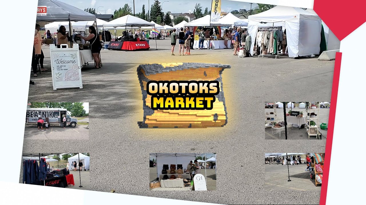 Outdoor Market In Okotoks YouTube