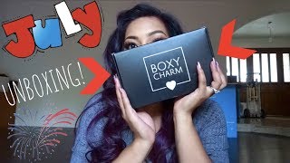 July Boxycharm Unboxing 2017 - Alexisjayda