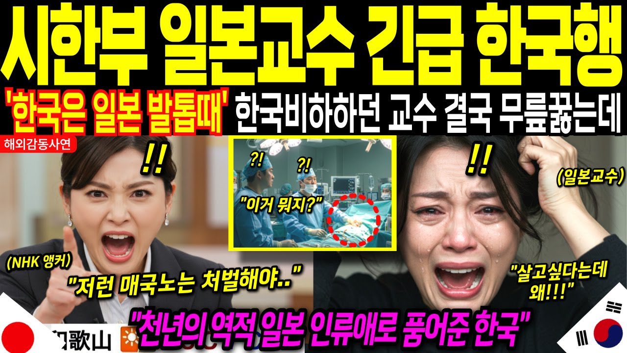 [해외감동사연] “내 논문이 내 사망진단서가 될 줄은…” 불치병 걸린 일본 교수, 한국행 결단
